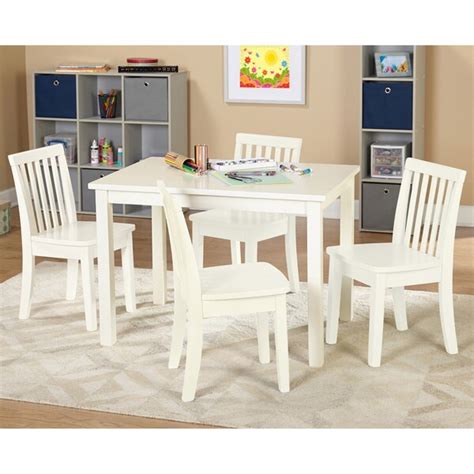 Dining table with chairs 44. Shop Simple Living 5-piece Alice Kids Table and Chair Set ...