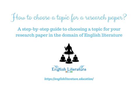 How To Select A Research Topic For Your Paper With Examples English