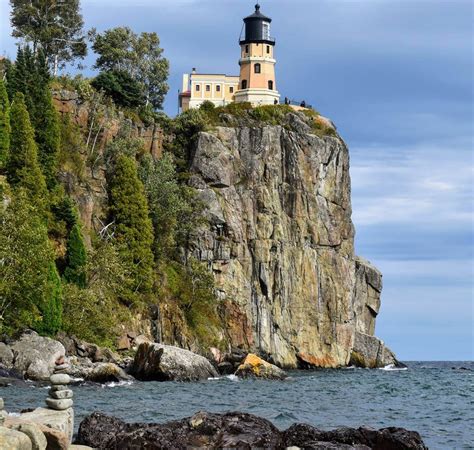 Parc Split Rock Lighthouse State Park Lake Superior Circle Tour