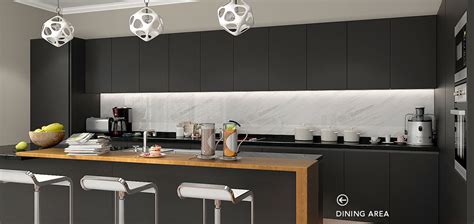 Modern kitchen cabinets are the key to creating a contemporary interior design. OPPEIN Kitchen in africa » Modern Stylish Black Matte ...