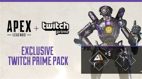 2019 Get An Exclusive Pathfinder Skin And Five Apex Packs With Twitch