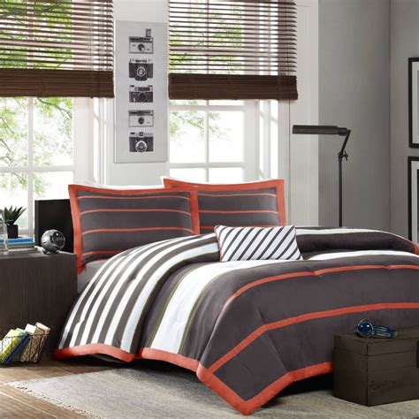 Product Image For Ashton Comforter Set In Orange Comforter Sets