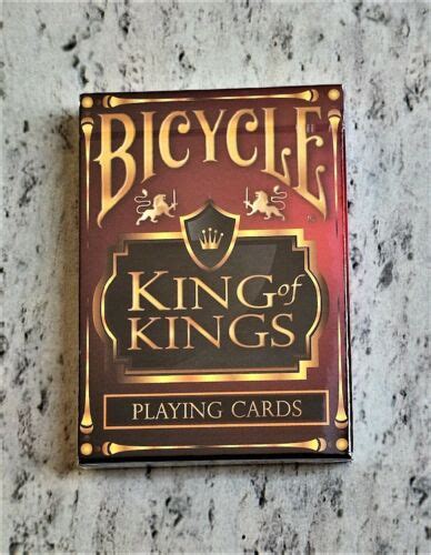 Bicycle Single King Of Kings Playing Cards Ebay