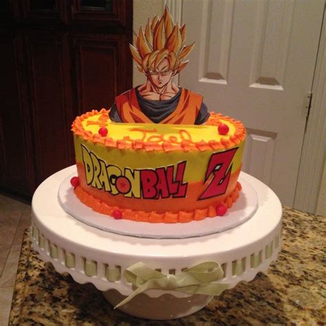 30 Best Photo Of Dragon Ball Z Birthday Cake