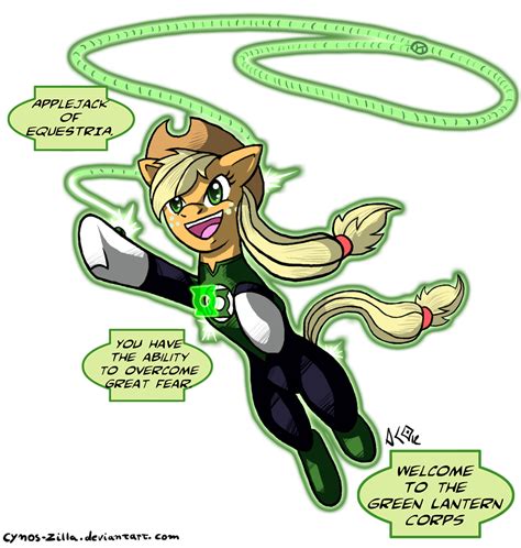 1174142 safe artist cynos zilla character applejack blackest night crossover dc comics