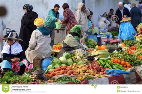 Farmers Market In Tangier Morocco Editorial Stock Photo
