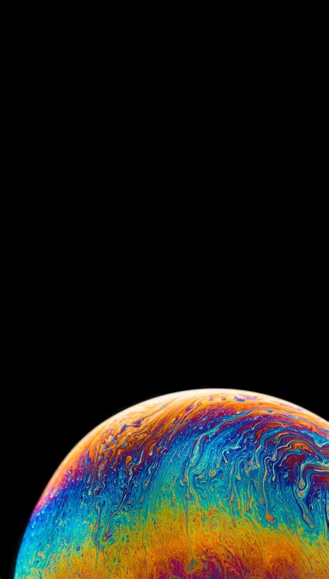 Ball Planet Colorful Paint Spots Dark Hd Phone Wallpaper Peakpx