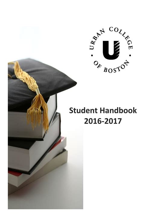 Student Handbook 201617 By Urban College Of Boston Issuu