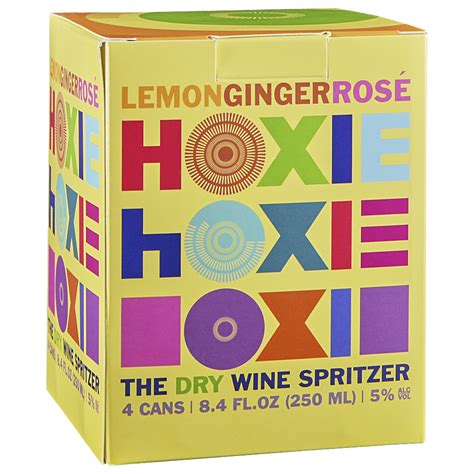 Hoxie Spritzer Lemon Ginger Rose Cans 250 Ml Applejack