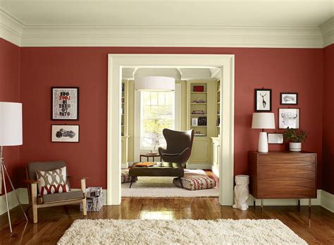 Traditional Interior Design Painting Walls Different Colors Living
