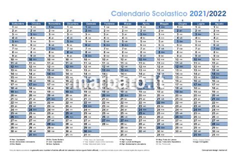 Calendario Scolastico 2022 2023 Da Stampare Imagesee