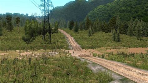 Harsh Russia Siberia Map For Euro Truck Simulator