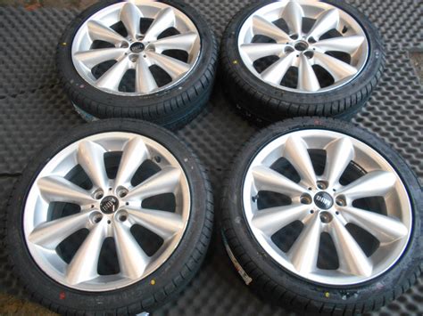 17″ Genuine Bmw Mini Cooper S Alloy Wheels New Tyres Performance