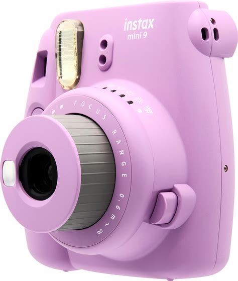 Mini 9 Instant Camera With Clear Accents Purple