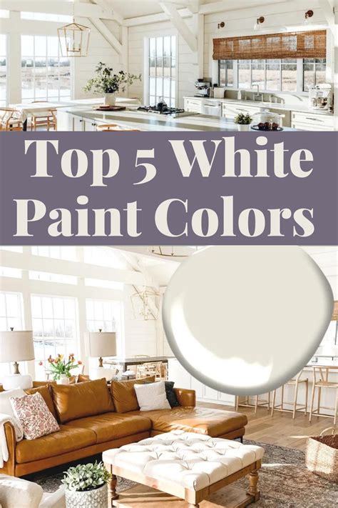 Top 5 White Paint Colors Artofit