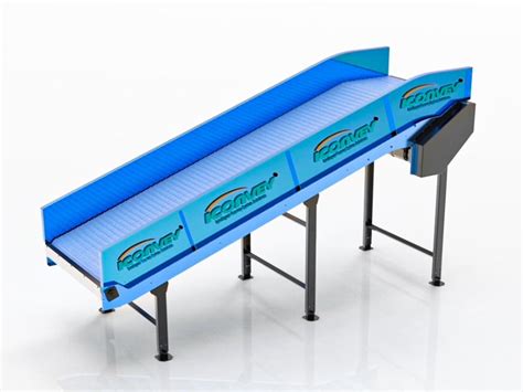 Iconvey Inclined Modular Belt Conveyor Your Ultimate Solution For Smooth Material Handling