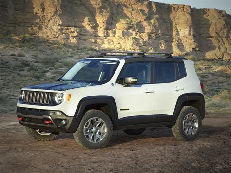 2016 Renegade Commander Concept Jeep Tuning White Hd Wallpaper