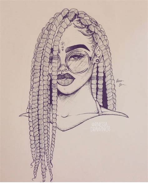 Pin By Candice On Art Drawings Of Black Girls Art Reference Photos