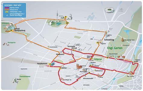 Munich Attractions Map Free Pdf Tourist City Tours Map Munich 2023