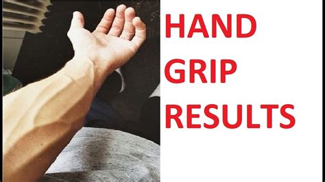 Hand Grip Strengthener 30 Day Results Hand Grip Workout Routine For Beginners Youtube