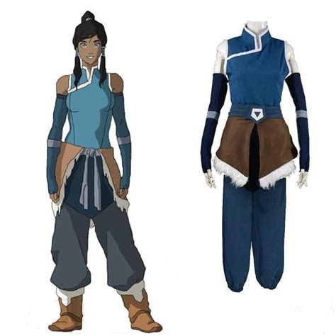 The Legend Of Korra Season 2 Avatar Korra Costume Korra Cosplay
