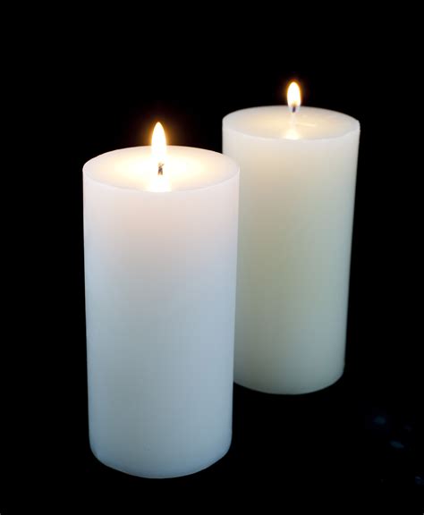 Photo Of Two Burning Candles Free Christmas Images