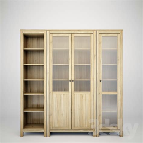 From wardrobes to beds with storage, organise your…» 3d models: Wardrobe & Display cabinets - Ikea Hemnes ...