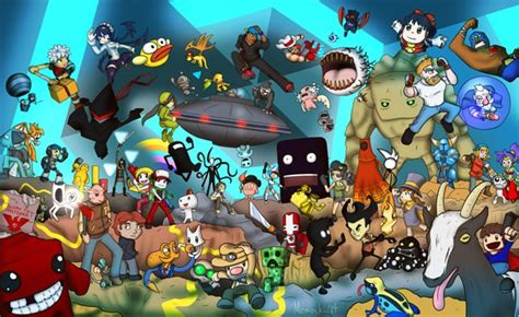 Impressive Fan Art Gathers Nearly Every Successful Indie Game Into One