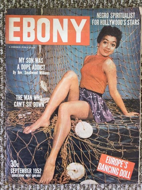 EBONY Magazines Dec 1950 Sept 1952 Ebony Magazine Ebony