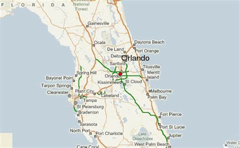 Map Of Orlando And Surrounding Cities World Map
