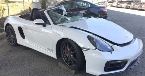 Authorities Recover Carjacked Porsche Boxster After Crash In Oakland