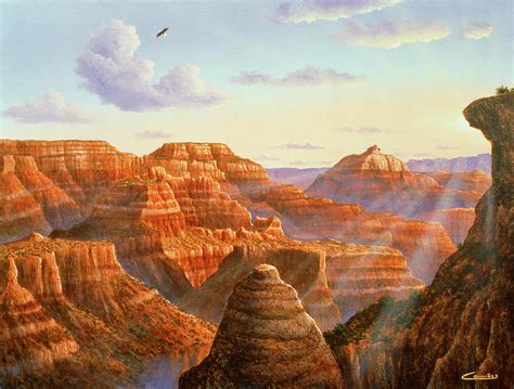 Grand Canyon Painting By Eduardo Camoes Fine Art America