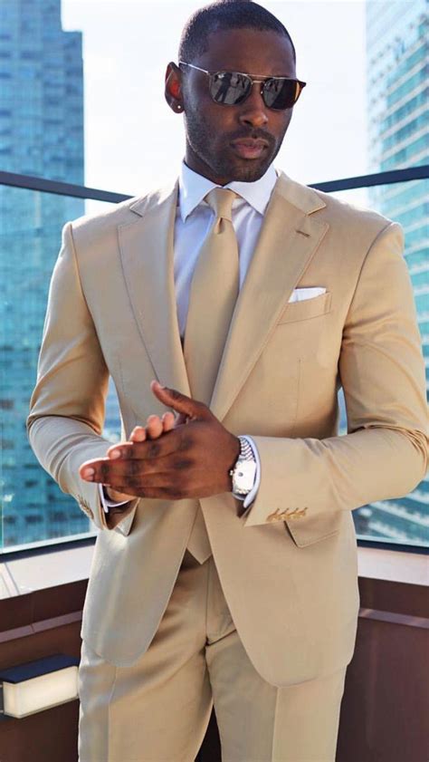 Black Suit Beige Black Suit Beigeformal Wear Best Man Pant Suits