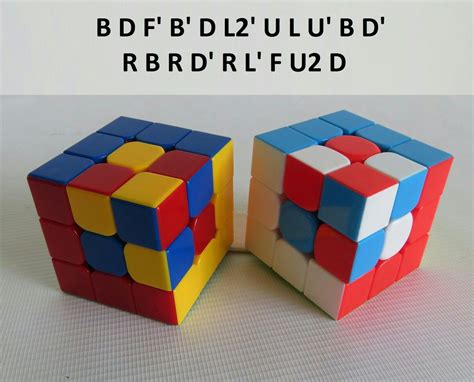 Patrones Cubo Rubik 3x3 Figura N3 Por Wl Rubik 3x3 Dicas E Truques