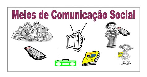 Cartaz Meios De Comunicação