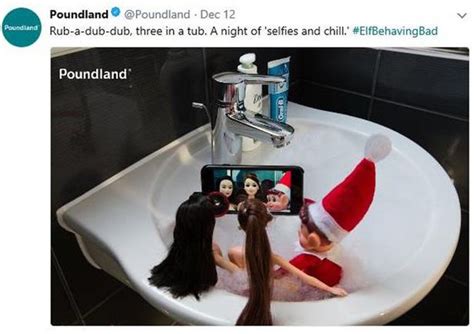 Controversial Poundland Campaign That Featured An Elf Toy In Sex Poses
