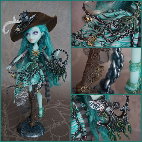 Vandala Dubloons Ooak Repaint Details Monster High Customs By