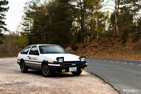 Toyota Ae86 Initial D : initial d, russelbuck: Toyota Trueno AE86 If I could date ... / Initial ...