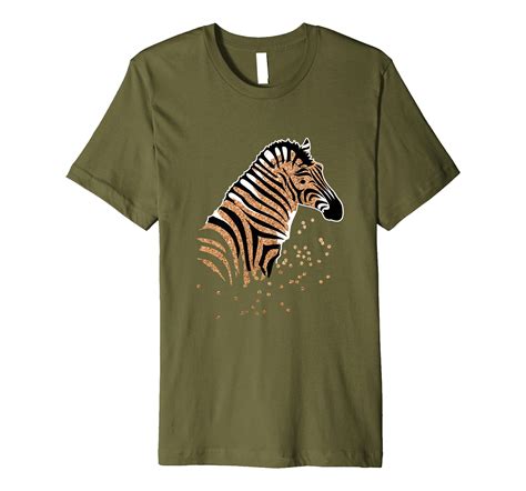 Zebra T Shirts For Women Girls Artsy Safari Tee Azp Anzpets