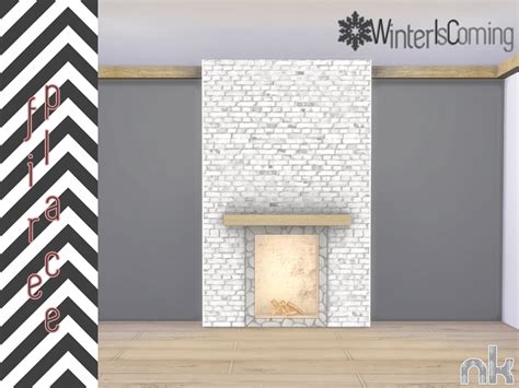 Nikadema Wic Fireplace The Sims 4 Catalog