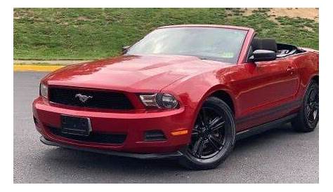 2012 Ford Mustang 3.7L convertible - FreeAutoMechanic Advice