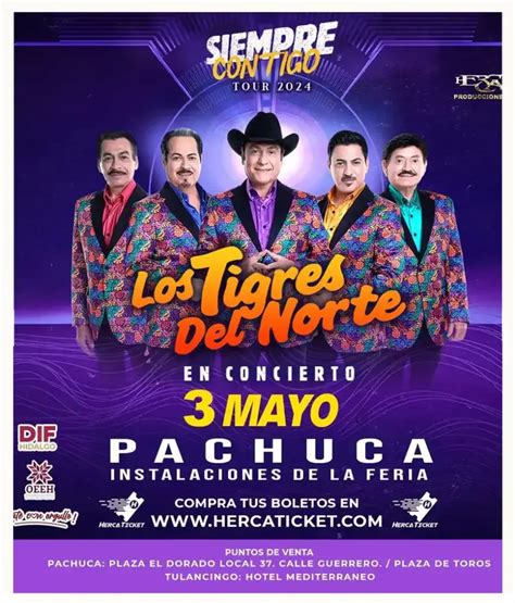 Prep Rate Para El Concierto De Los Tigres Del Norte En Pachuca