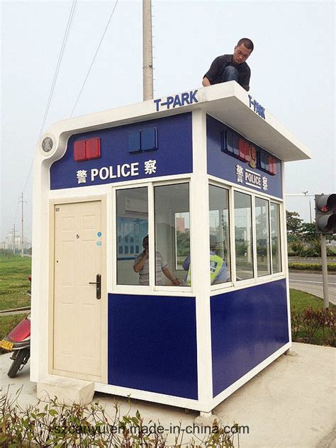 Police Security Booth Kiosk Kiosk Booth Prefabricated Building