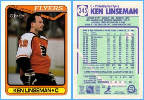 Ken Linseman Hockey Card Database Wiki Fandom