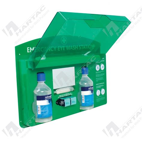 71 × 30 × 23 cm. Portable Eyewash Solution - Eye Care Station Elite ...