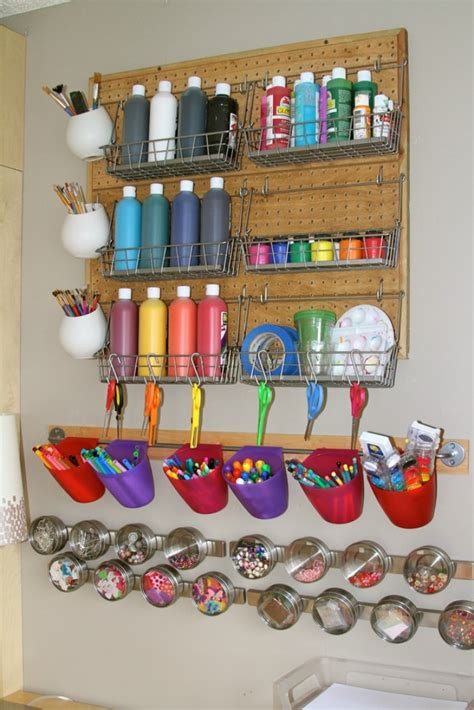 15 Storage Ideas For Your Kids Arts And Crafts Creatistic