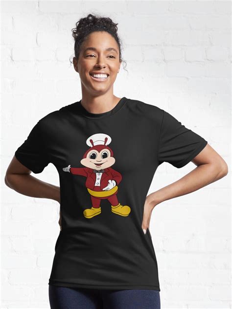 Jollibee Welcome Cute Mascot Filipino Active T Shirt For Sale By