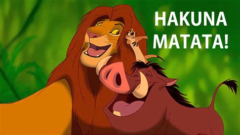 8 Situations In Life When Hakuna Matata Can Be Used To Solve The