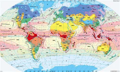 Diercke Weltatlas Kartenansicht Klimate Der Erde Nach W Köppen
