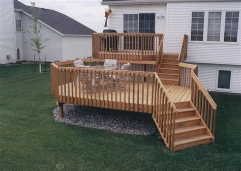 While Homes With Smaller Backyards May Only Need One Deck